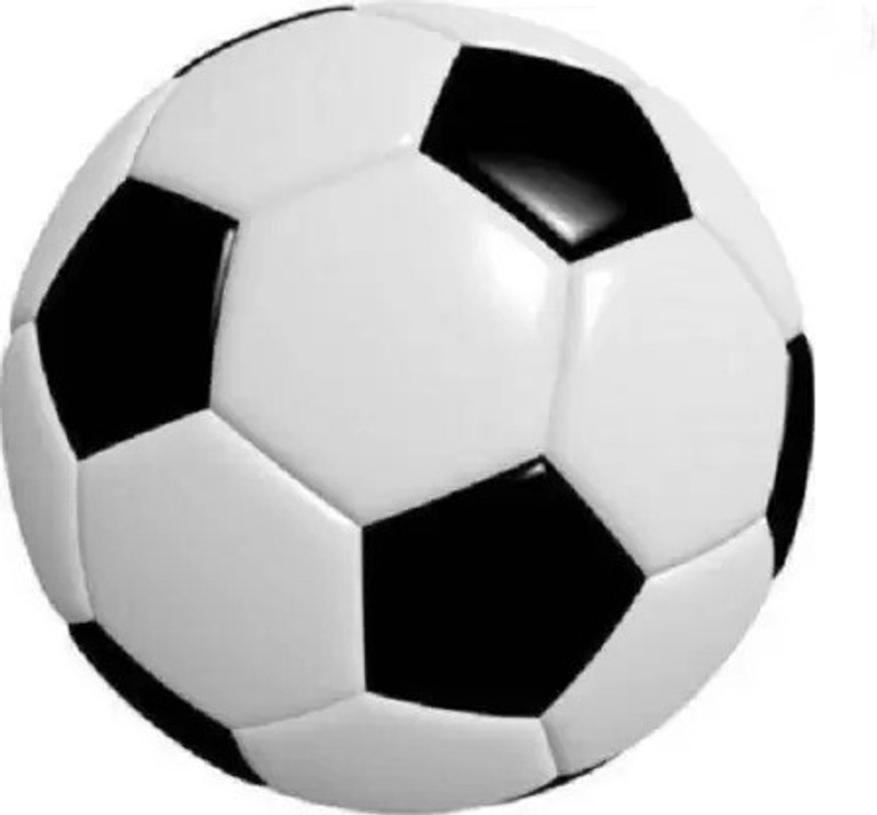 Seven Star Sports seven star Football Size-5 with air pin Football - Size: 4(Kids, Pack of 1, White)