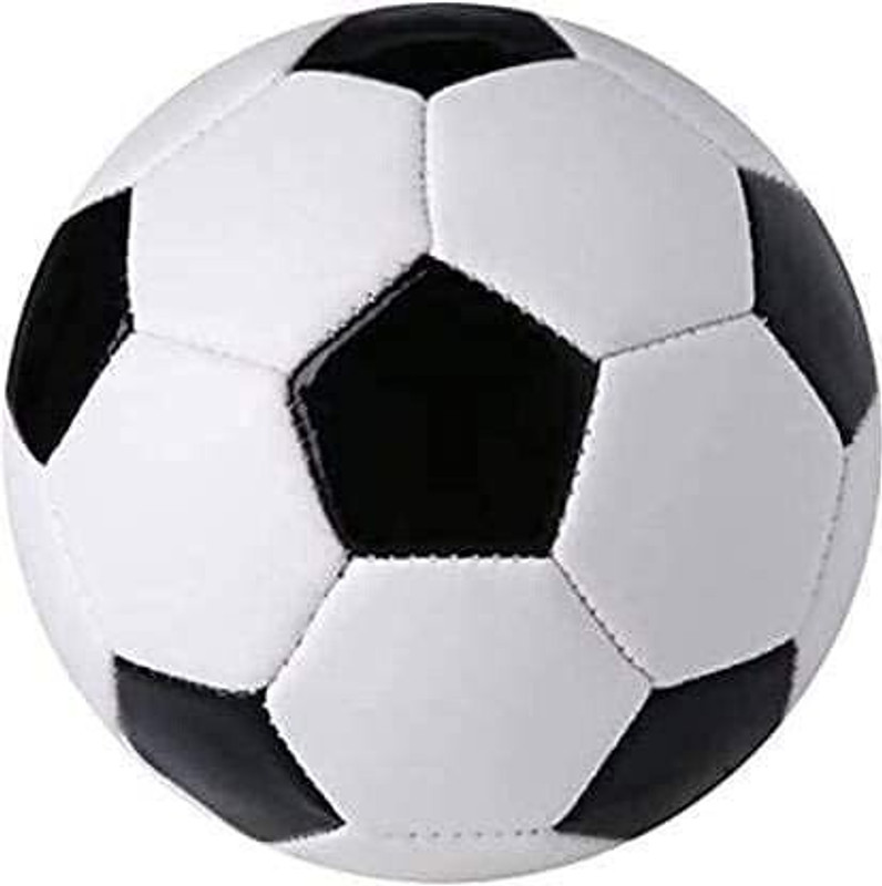 Dinetic New Attractive Black and White FootBall for girls and boys (Pack of 1) Football - Size: 5(Standard, Pack of 9, Multicolor)