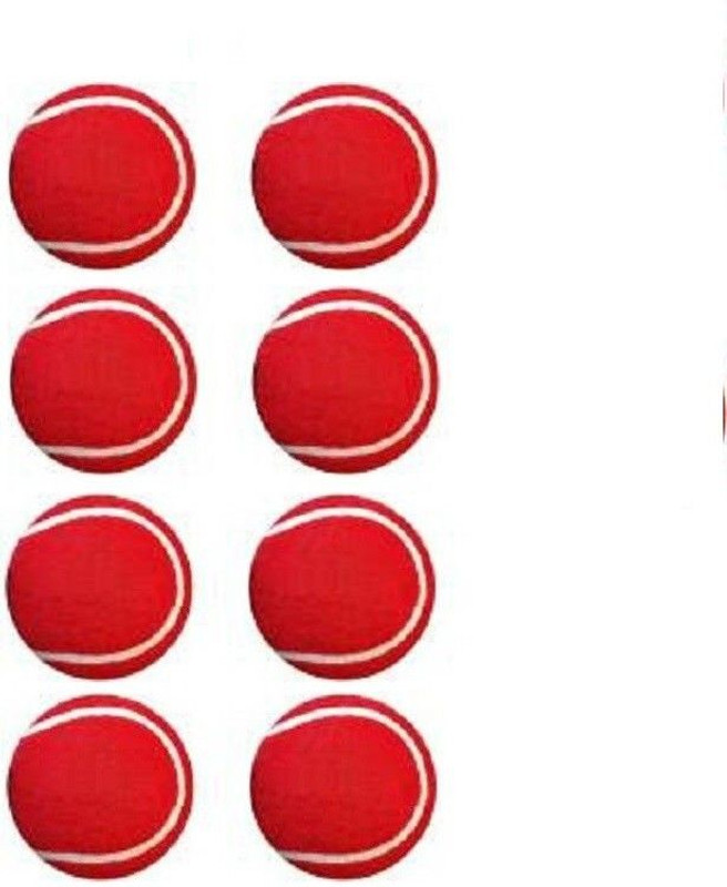 HACKERX SUPER REDTOP TENNIS BALL (PACK OF 8) GOOD QUALITY_Ymm Tennis Ball(Standard, Pack of 8, Red)
