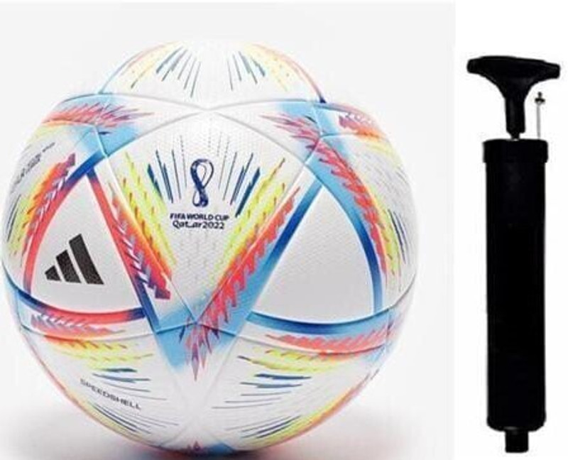 Oozir Pu brazuca football with free air pump Football - Size: 5(Standard, Pack of 1)