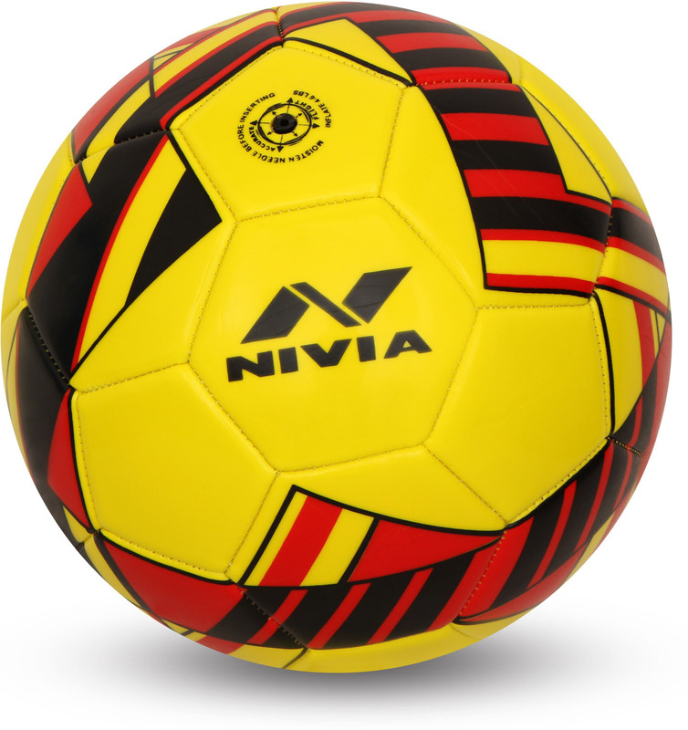 NIVIA Blade Machine Stitched Football Football - Size: 3(Kids, Pack of 1, Orange)