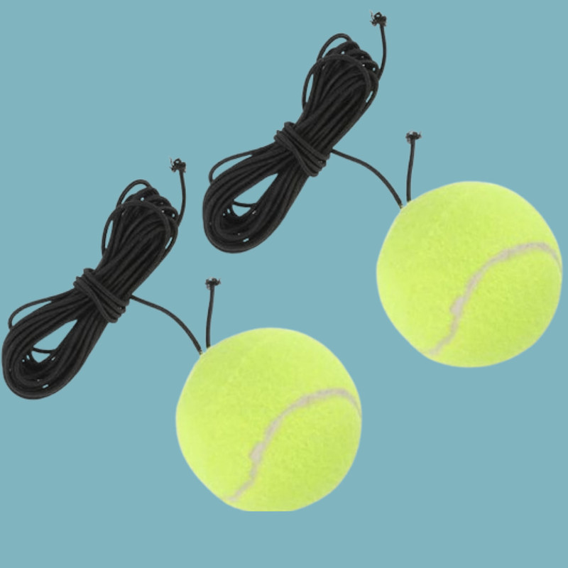 Prifremi Professional Grade Tennis Rebound Training Ball Tennis Ball(Kids, Pack of 2, Green)
