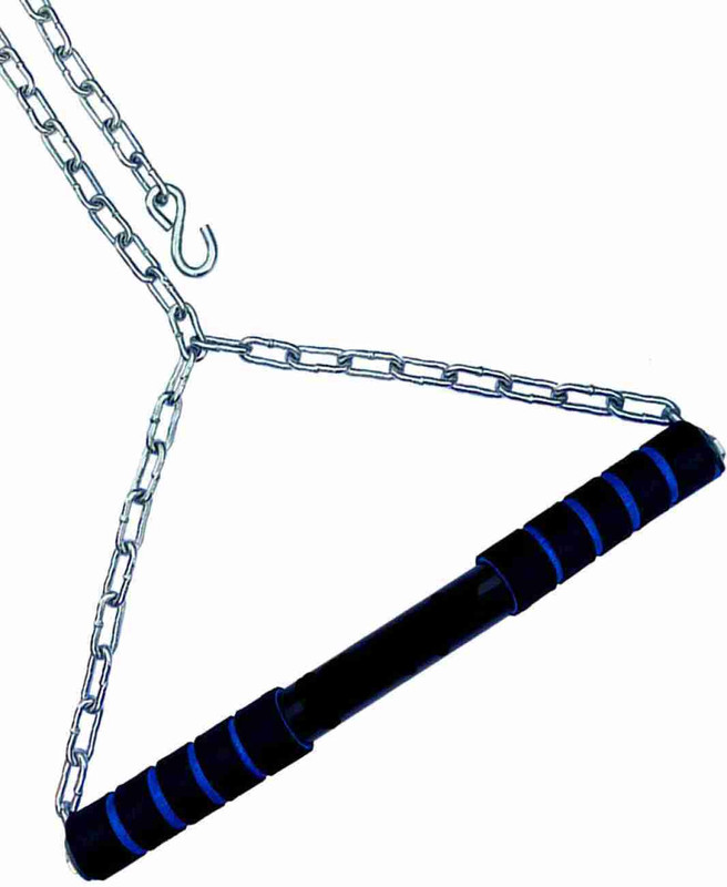 hyper sports Anti Slip Cut Grip Hanging Pull Up Bar 4FT Chain Multi-training Bar Chin-up Bar