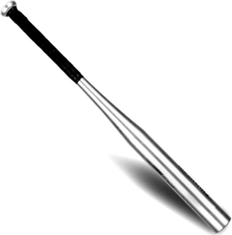 HACKERX Standards 34 Inch Metal Baseball Bat power swing Silver Alloy Baseball  Bat For 15+ Yrs(1100 g)