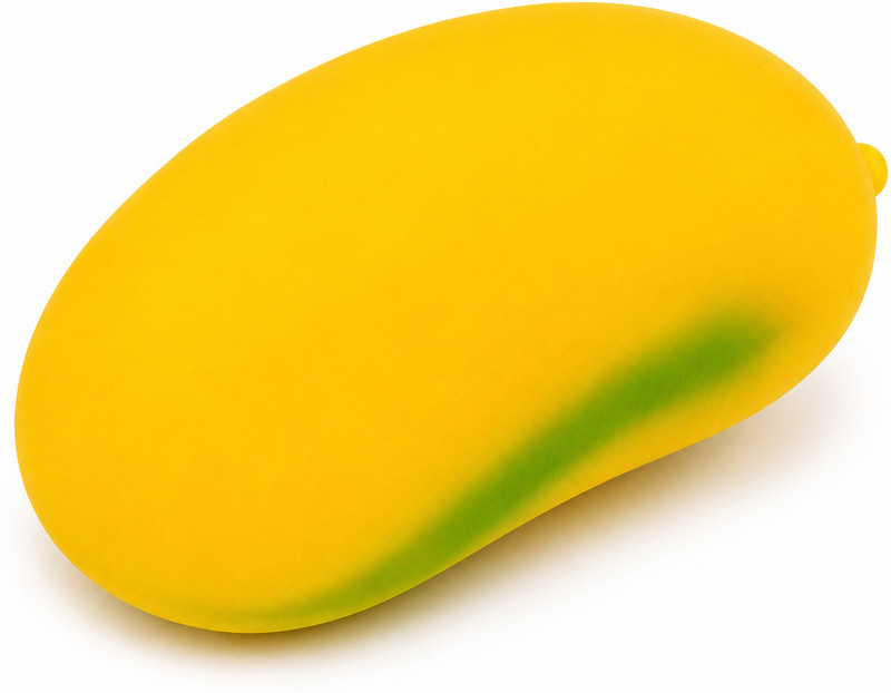 KALRA MAGIC Kids Slow Rising Soft Squeeze Fruit Toy Stress Relief Sensory Play Mango Toy  - 3 cm(Yellow)