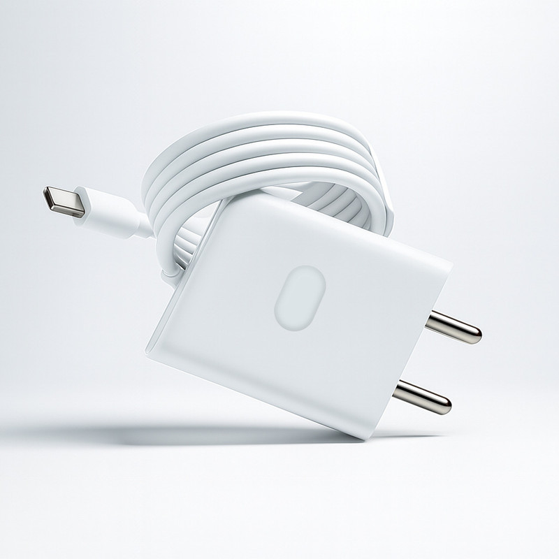 AVEVOUR ORIGINAL 33 W SuperVOOC 3.1 A Wall Charger for Mobile with Detachable Cable(Compatible with 0pp0 A77/A78/A58/A38/F23/F21Pro/A18/Reno 6/6 pro/Reno 5 Pro/5, Cable Included)