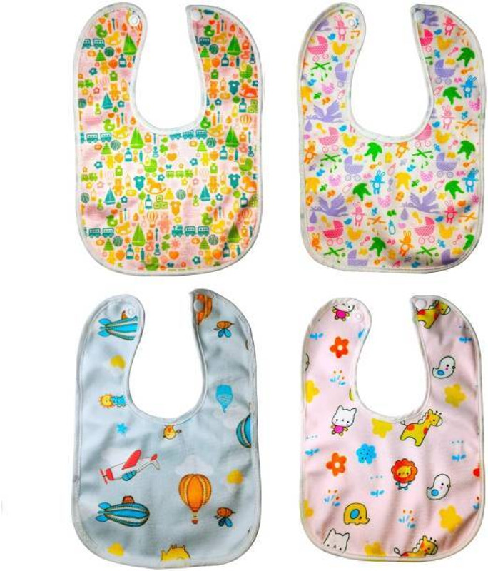 Saraswati kart Waterproof Baby Apron with Bib(Ginger)
