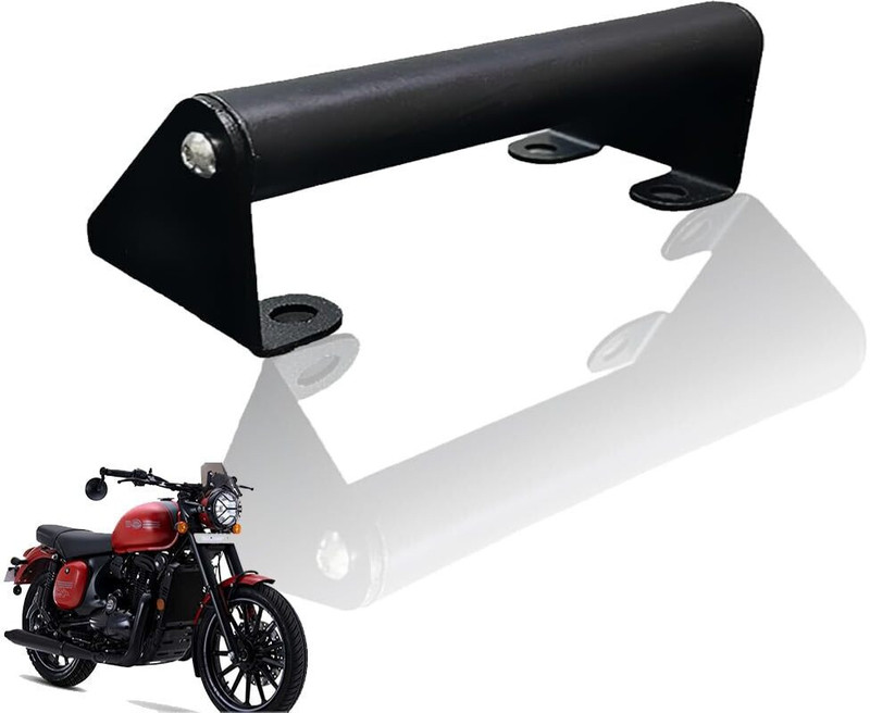Moto Genius Motorcycle Smartphone GPS Mount for JAWA 42 Motorbike | Mobile Phone Holder GPS Handlebar Hand Guard(JAWA)