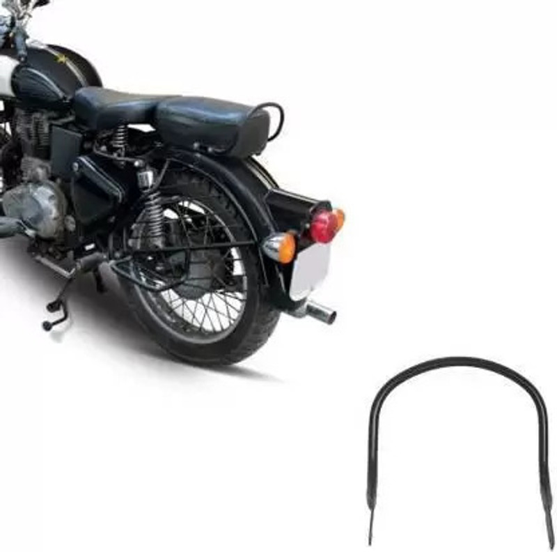 aqrin STYLISH Classic Electra Standard passenger backrest Bike Headlight Grill(Black)