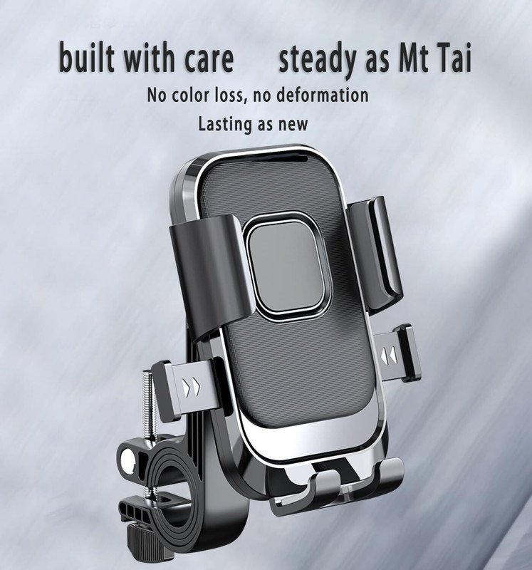 utkrist XY-088 Bike Mobile Holder | 360° Rotation, Quick Lock, Anti-Shake Moun Bike Mobile Holder(Black)