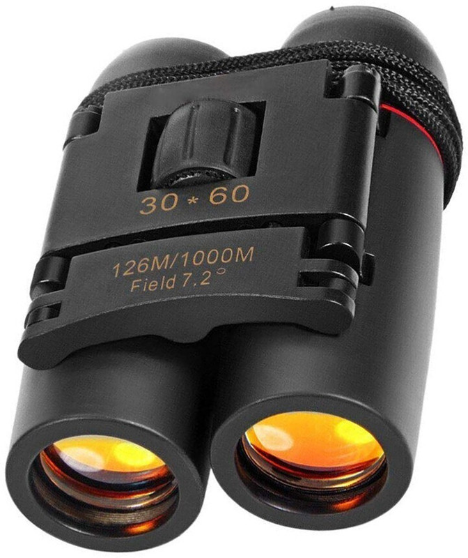 USG 30x60 Roof Prism Binoculars for Adults, HD Professional Binoculars Binoculars(60 mm , Black)