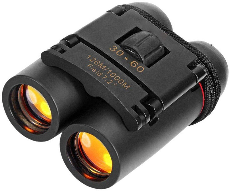 USG New 30x60 Roof Prism Binoculars for Adults, HD Professional Binoculars Binoculars(60 mm , Black)