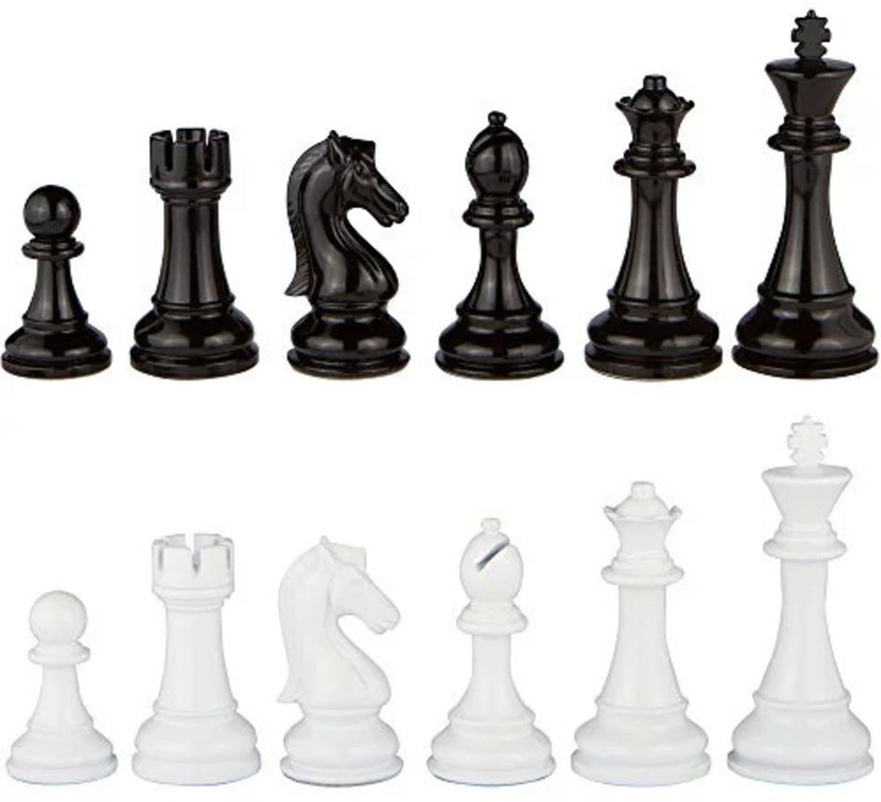 HK Sport & Toys Plastic Chess Pieces Chessmen Chess Set Board Game Accessories