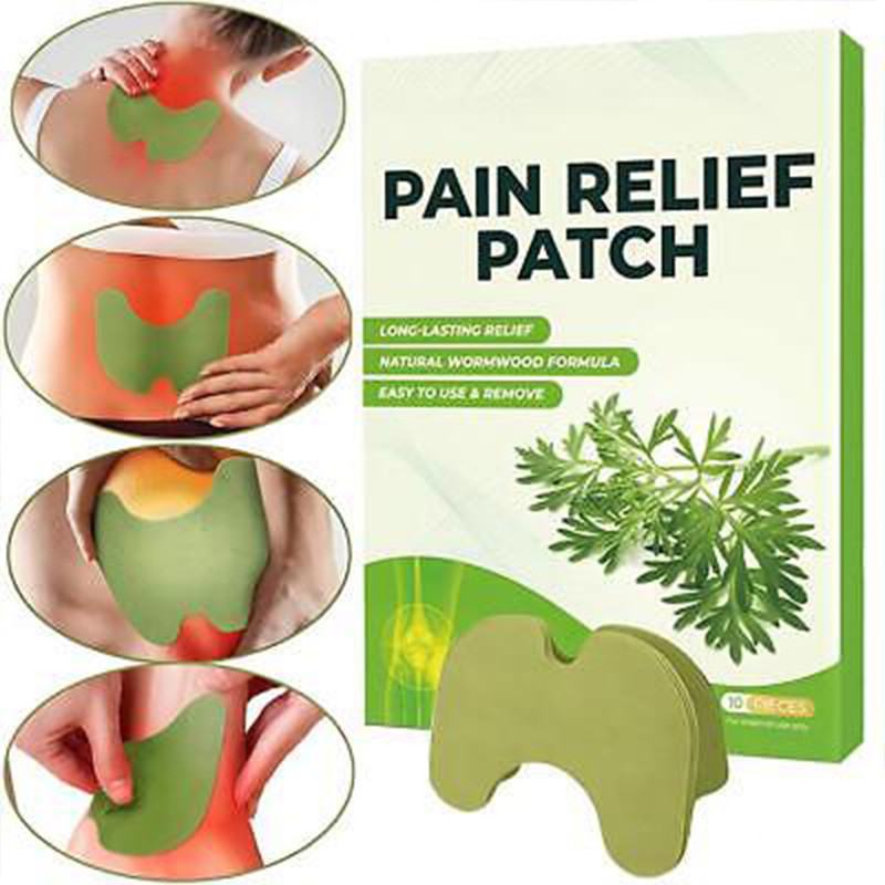 BEUTISKY Herbal Knee Pain Relief Patch Set – 10 Patches for Joint Support Plaster & Patch(10 x 10 g)