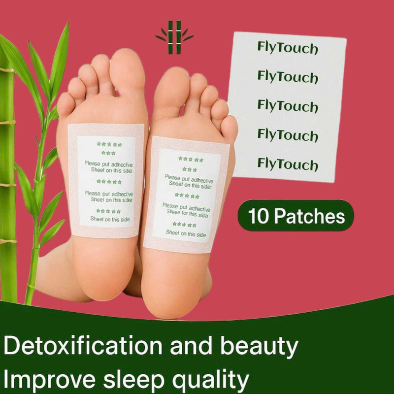 FlyTouch Relaxing Foot Patches for Body Tension Relief and Energy Balance