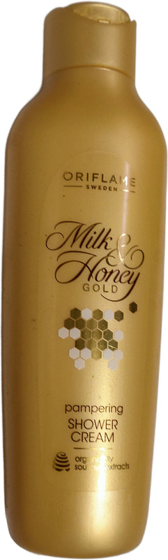 Oriflame Sweden MILK & HONEY GOLD Pampering Shower Cream FOR GIRS AND BOYS(250 ml)