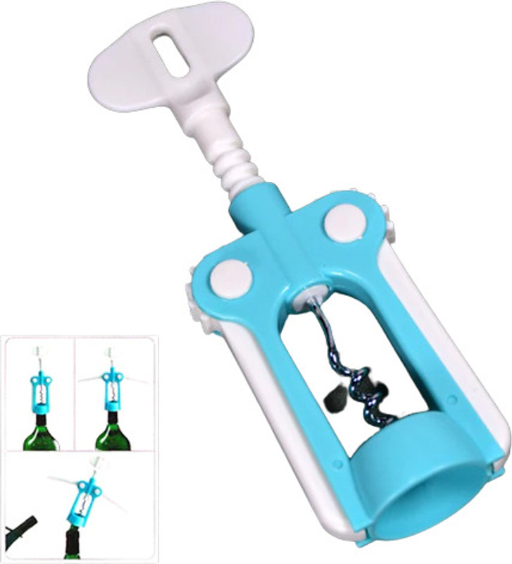 Scart Air Pressure Pump Wine Bottle Opener, Easy Cork Wine Remover Corkscrew Pack of 1 Bottle Opener(Pack of 1)