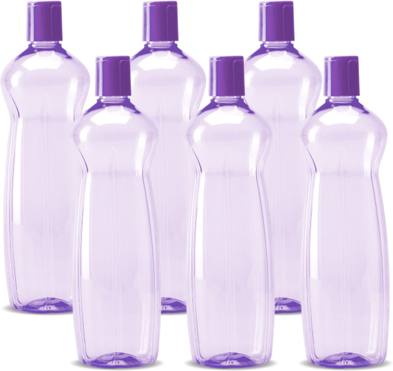 MILTON Pacific 1000 ml PET Bottle(Pack of 6, Purple)
