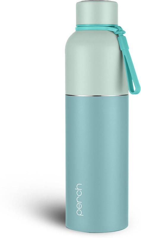 MILTON Fame 1000 Thermosteel Water Bottle, ISI Certified, 24 Hr Hot and Cold 880 ml Steel Flask(Pack of 1, Light Green)