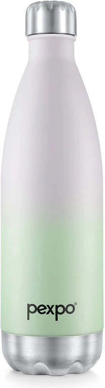 Go24 Electro 1000, Hot&Cold ISI Certified Thermosteel Water Bottle, Leakproof 980 ml Steel Flask(Pack of 1, Black)