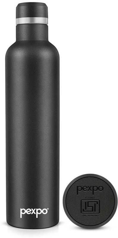 Go24 Water Bottle Hot & Cold Flask ISI Certified Steel Bottle 3 Layer Insulation-Orio 980 ml Steel Flask(Pack of 1, Green)