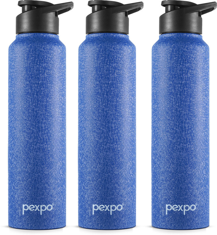 Go24 Sports and Hiking Stainless Steel, Chromo 950 ml Steel Bottle(Pack of 1, Blue)