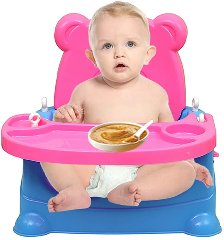 VAARA G 6-in-1 Multipurpose Baby Booster Seat/Swing/Bath/Car/Feeding Seat Chair Bouncer(Pink, Blue)