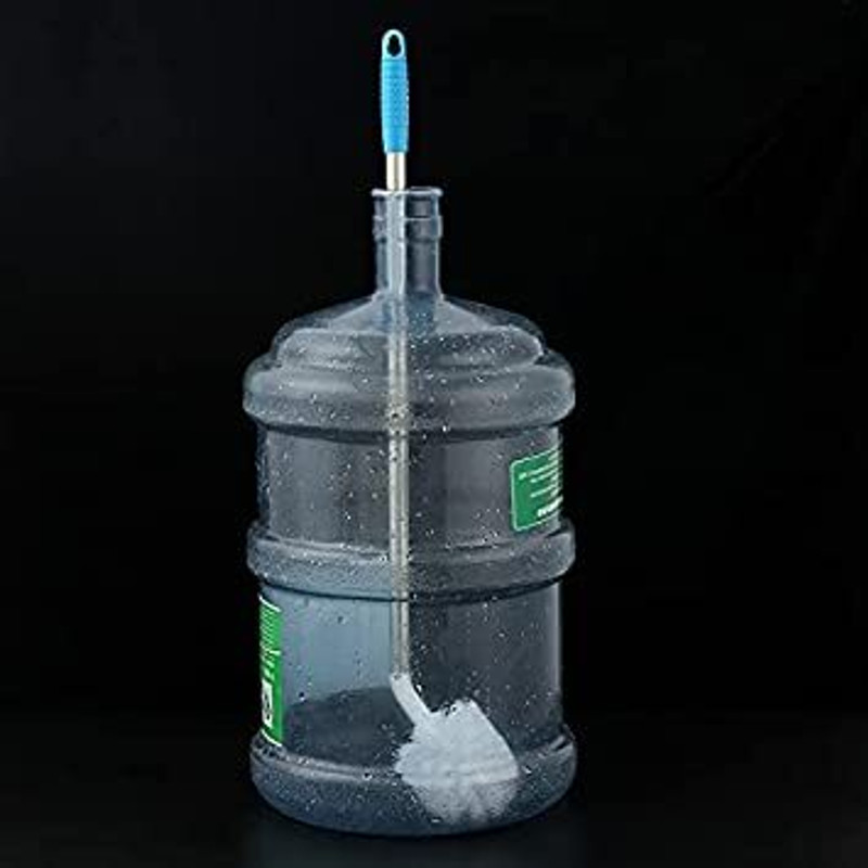 Ourlucky 20L Water can Brush With Long handle(Silver)