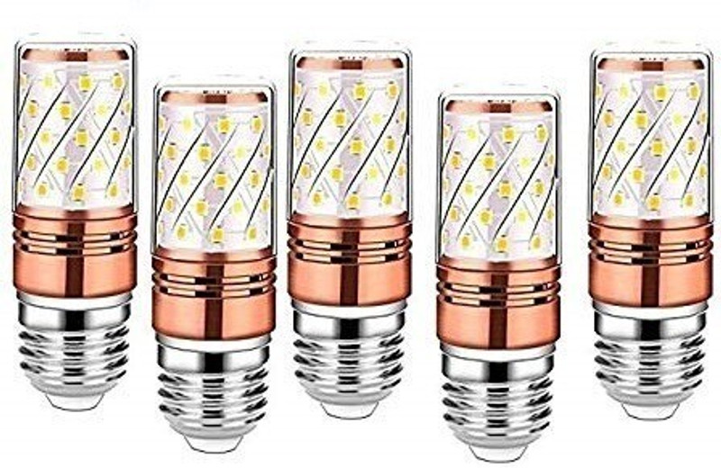 Brightlyt 6 W Basic Candle E27 LED Bulb(Multicolor, Pack of 5)