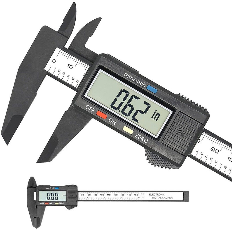 SEE INSIDE Vernier Caliper Electronic Digital LCD Display Ruler Measuring tool Gauge Vernier Caliper(0 -150 mm)