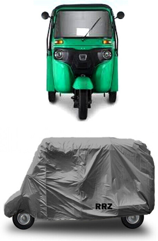 RRZ Car Cover For Universal For Autorickshaw Universal For Autorickshaw (Without Mirror Pockets)(Grey, For 2010 Models)