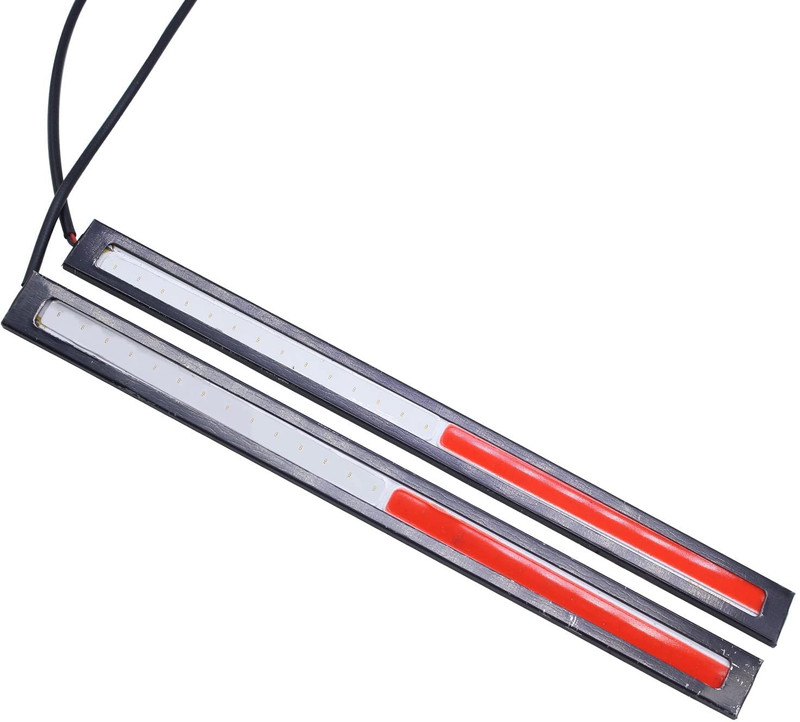 A4S Red Blue 17cm Drl Pack Of 2 Car Fancy Lights(Red, Blue)