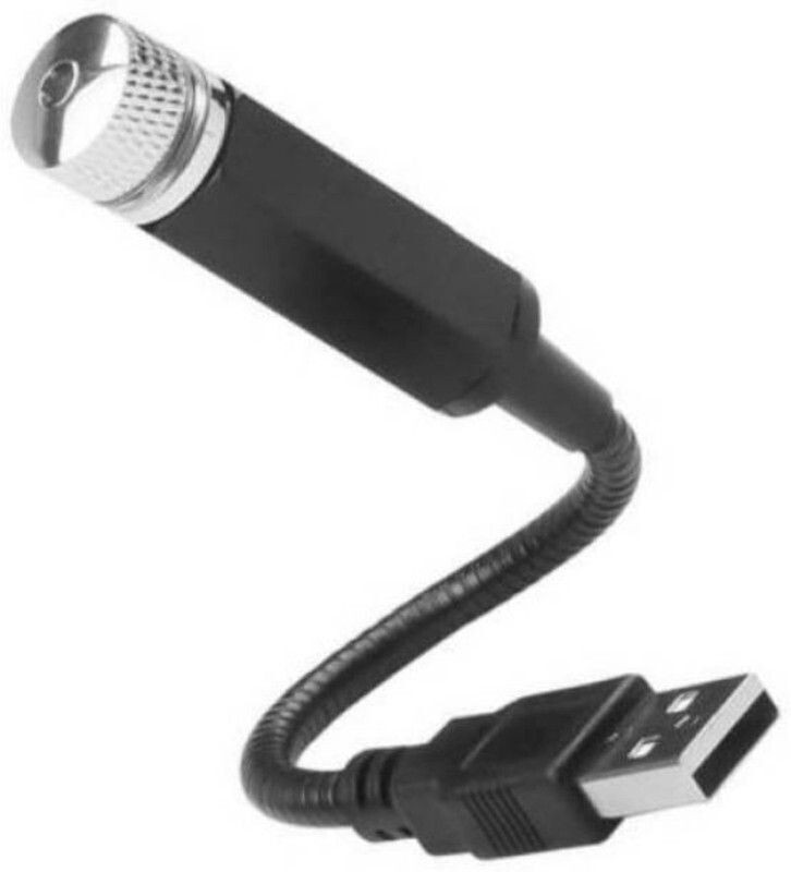 AARSH CREATION NN638-Star Fancy Star Decoration Laser Flexible USB Night Lamp(RED) Car Fancy Lights(Red)