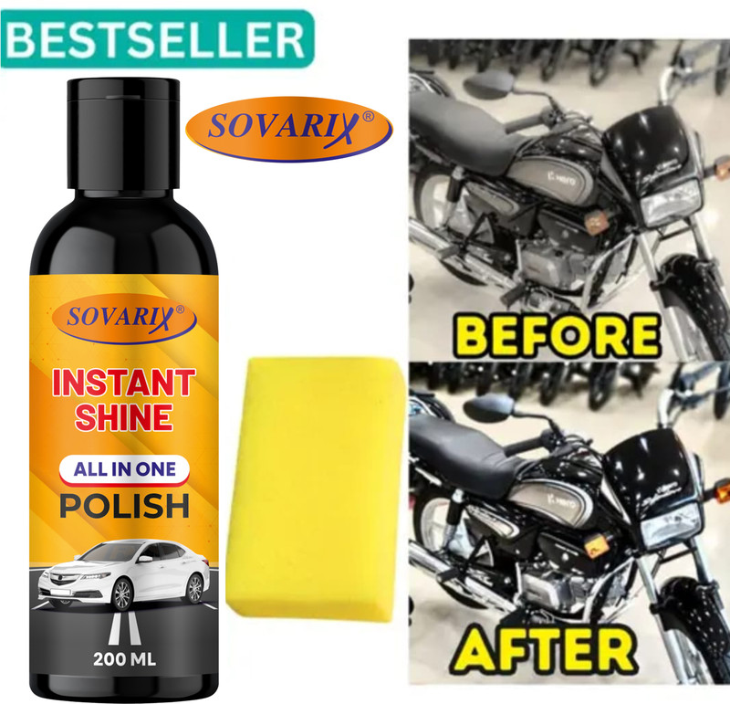 sovarix Liquid Car Polish for Dashboard(200 ml, Pack of 1)