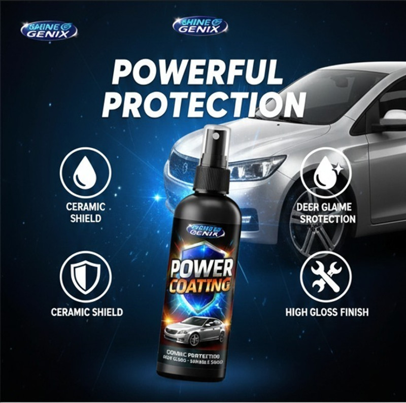 Shine Genix Liquid Car Polish for Exterior(100 ml, Pack of 1)