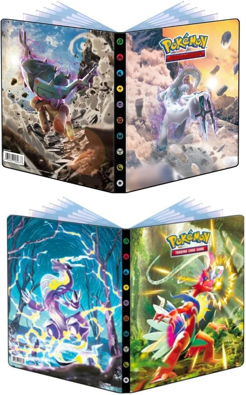CrazyBuy pokemoon cards paldea evolved cards binder.(Multicolor)