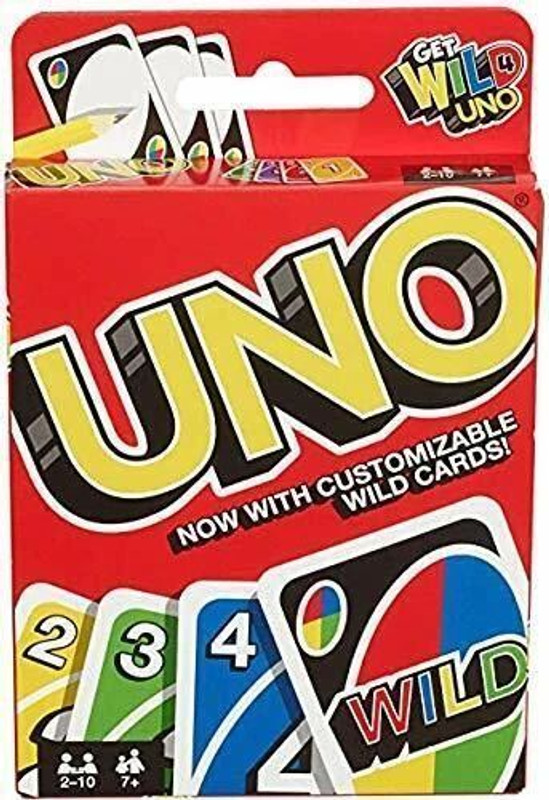 MOISH UNO Playing Cards Table fun Game for Kids(Multicolor UNO)