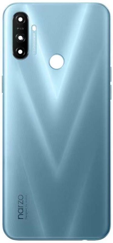 Unique4Ever realme Narzo 20A Back Panel(Victory Blue)