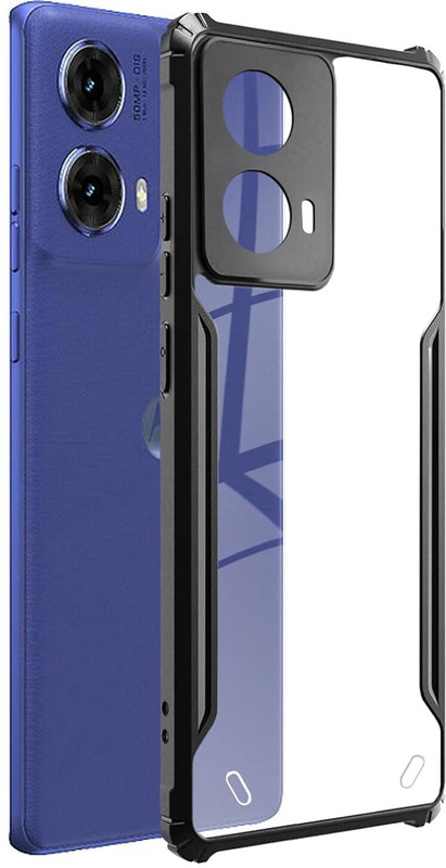jpmobilecases Pouch for Motorola G85 5G, Moto G85 5G -o24(Black, Dual Protection, Rubber, Plastic, Pack of: 1)