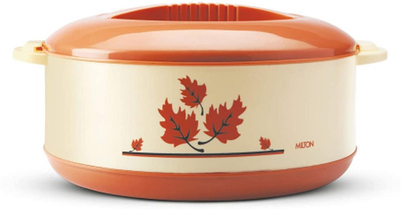 MILTON Orchid 1500 Inner Steel Casserole, 1260 ml, Light Brown Thermoware Casserole(1500 ml)