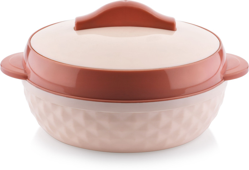 Bola Taigun 3000 Insulated Inner Steel Casserole 2 Liter Pink Thermoware Casserole(2000 ml)