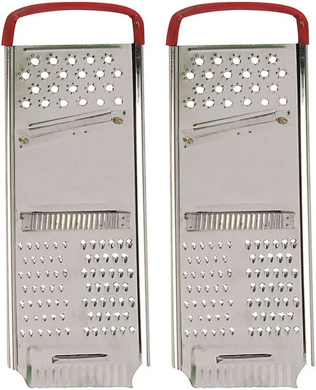 JISUN Stainless Steel Potato Chipser / Vegetable Potato Grater & Slicer(2 Chipser)