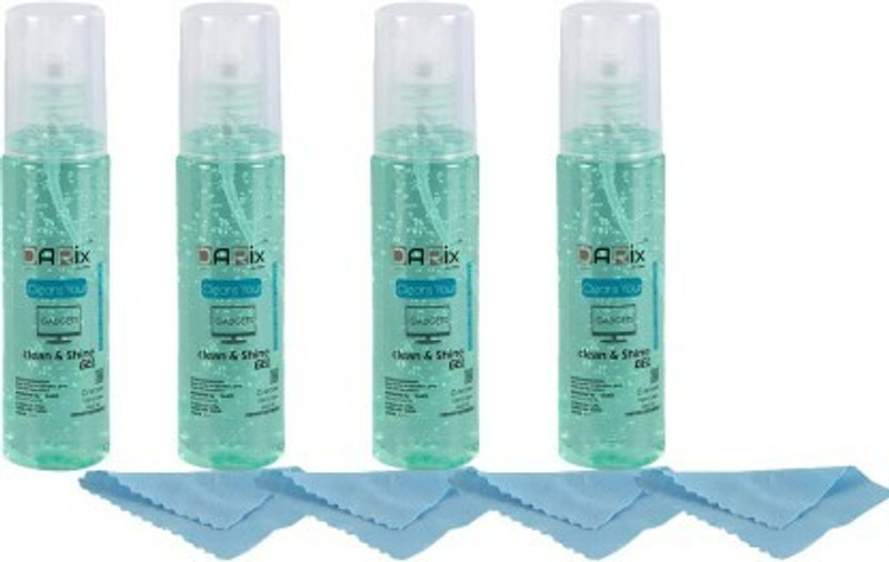HIMOCEAN Multi-Purpose Cleaning Gel spray with Cloth Home/TV/Computer/Mobile(pack of 4) for Laptops(Cleaning)
