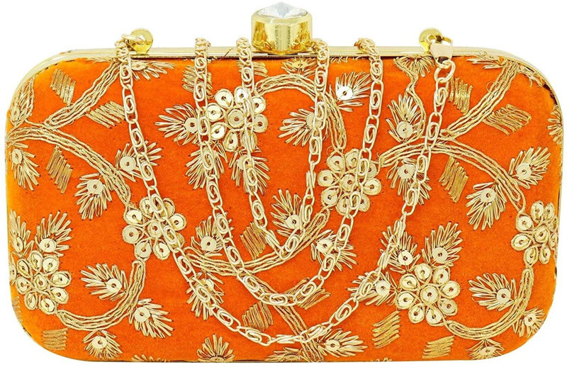 HouseOfCommon Casual, Formal, Party, Sports Beige Clutch