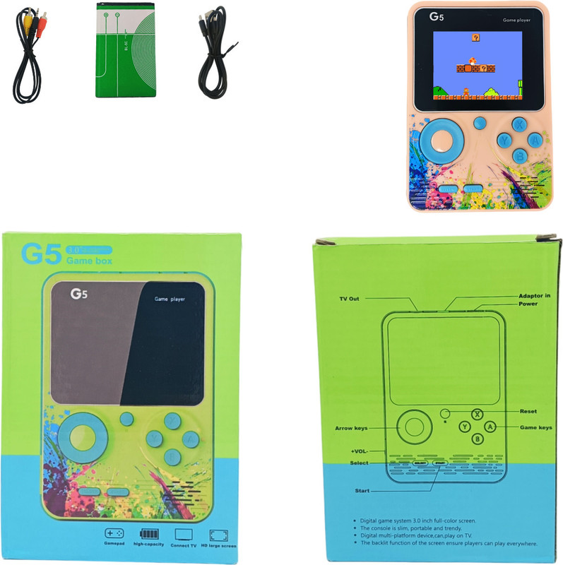 FANSEEKART Retro Games Pc G5 Sup game 500 in 1 games multi player for kids_A26 Limited Edition(Code in the Box - for PC)