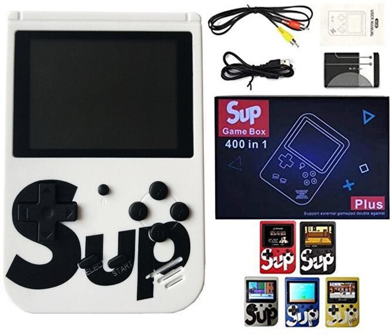 New game console best handheld game system SUP gamebox 400 in 1 Games Special Toy Edition(Code in the Box - for Switch)