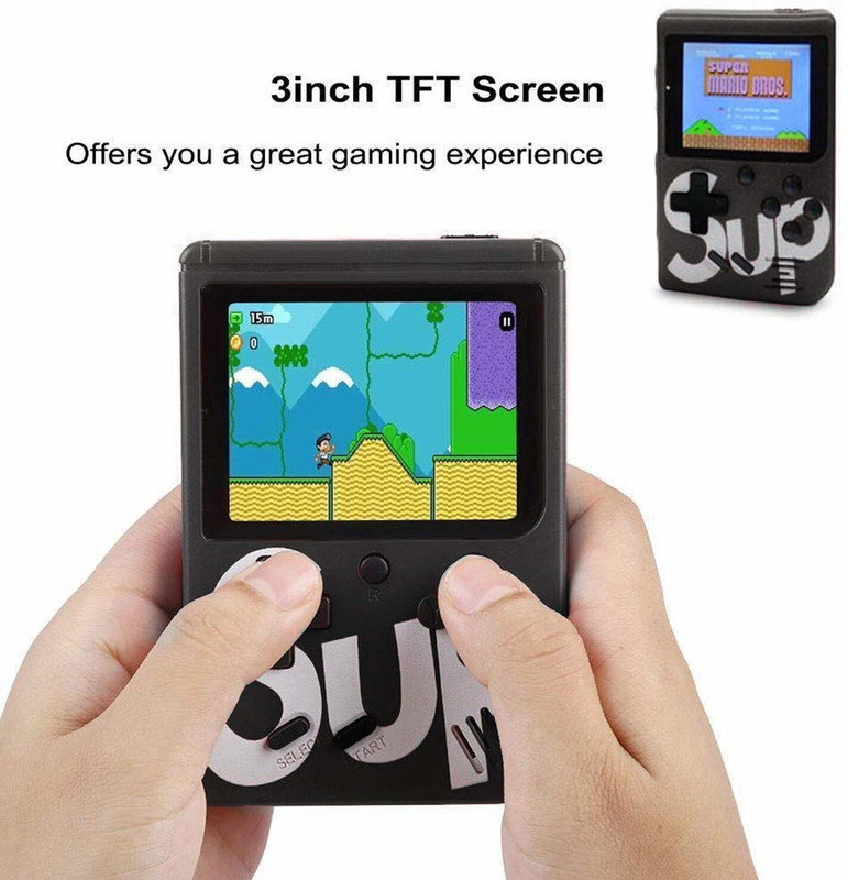 CHG Game Box 400 in One Handheld Game Console With Remote Controller 1 GB with 400(Red)