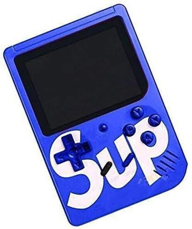 CHG SUP 400 in 1 Retro Gamebox Console Handheld Video Game Mario, Contra etc. (Blue 1 GB with 400(Red)