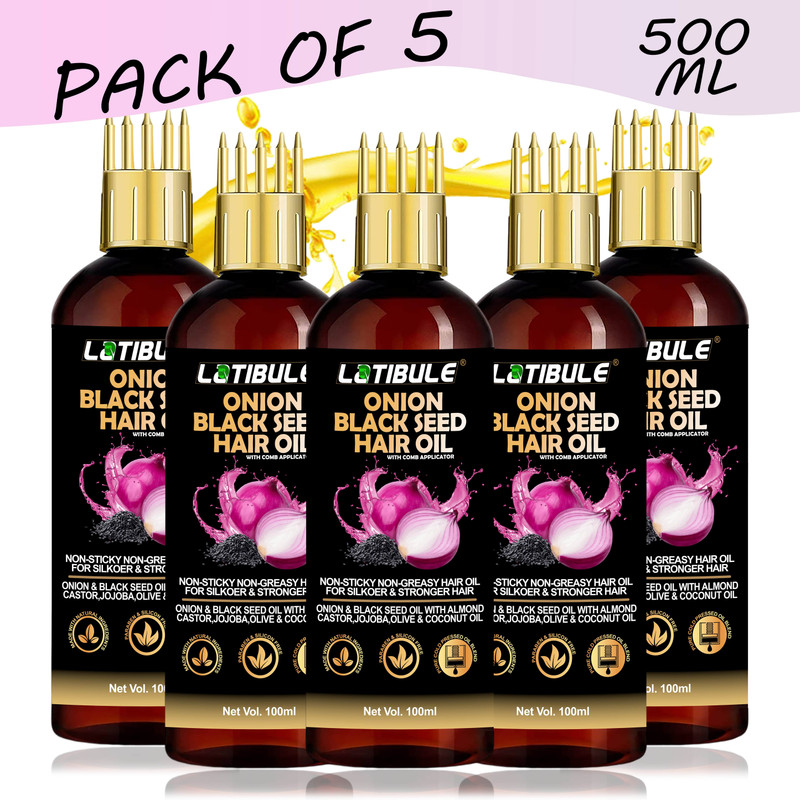 Latibule Naturals Onion Hair Oil For Hair Growth With Power Of Coconut