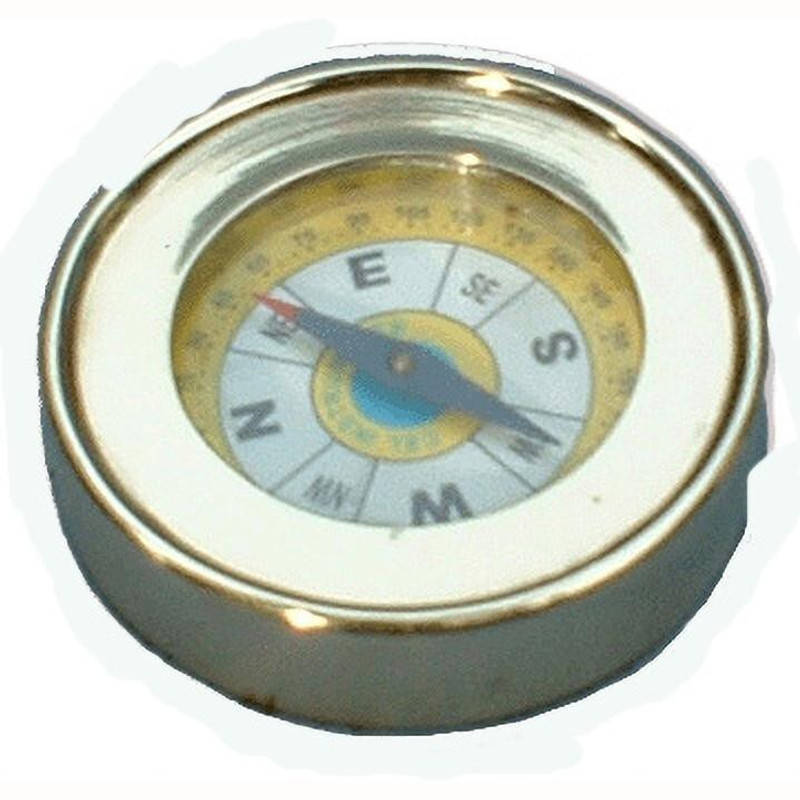Simrah Stainless Steel Directional Compass Compass(Silver)